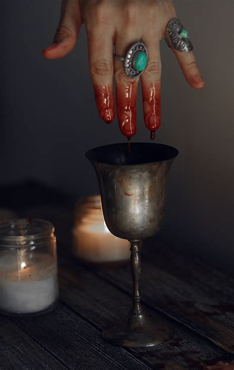 Blood magic witchcraft
